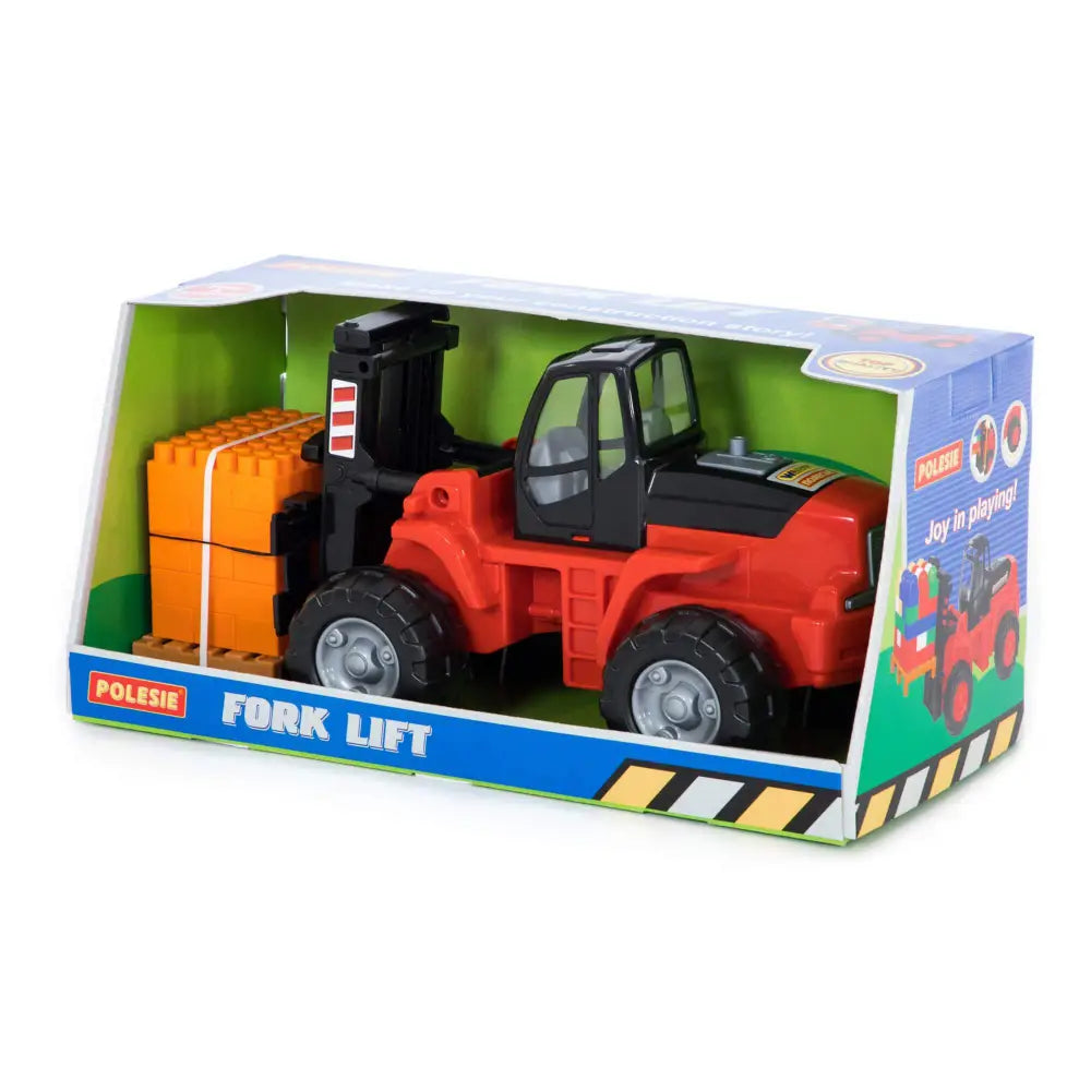 Set de construcție Autocar + „Super-Mix” – 30 de elemente pe palet (într-o cutie) 495х225х230 mm (36759)