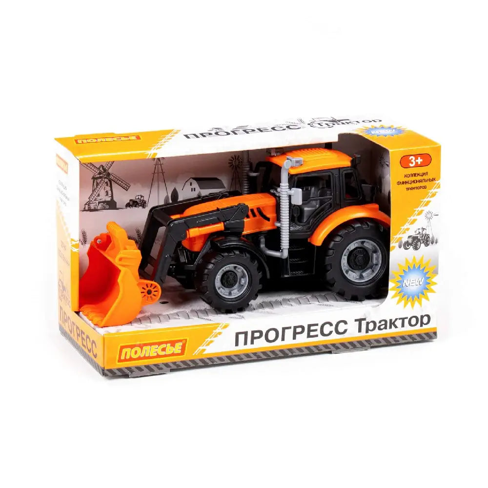 Tractor cu inertie”Progress” (91802), 245х100х110 mm