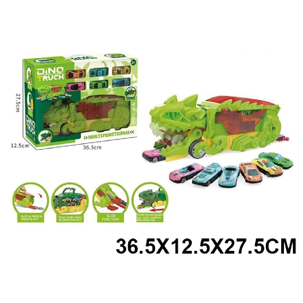 Camion Dinozaur transportator de masinute (611125)