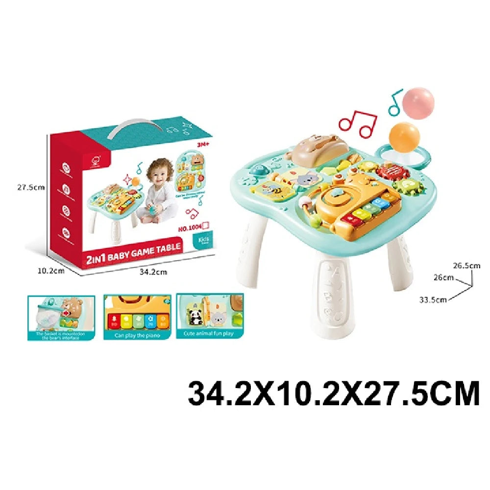 Masa cu activitati pentru bebelusi, cu sunete si lumini (13443)