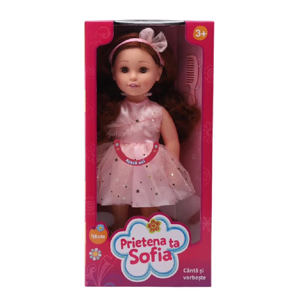 Papusa Sofia – Eleganta ,vorbeste in limba romana (522400)