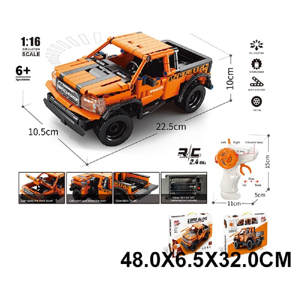 Masina – constructor cu radiocomanda ,443 elemente (15651)