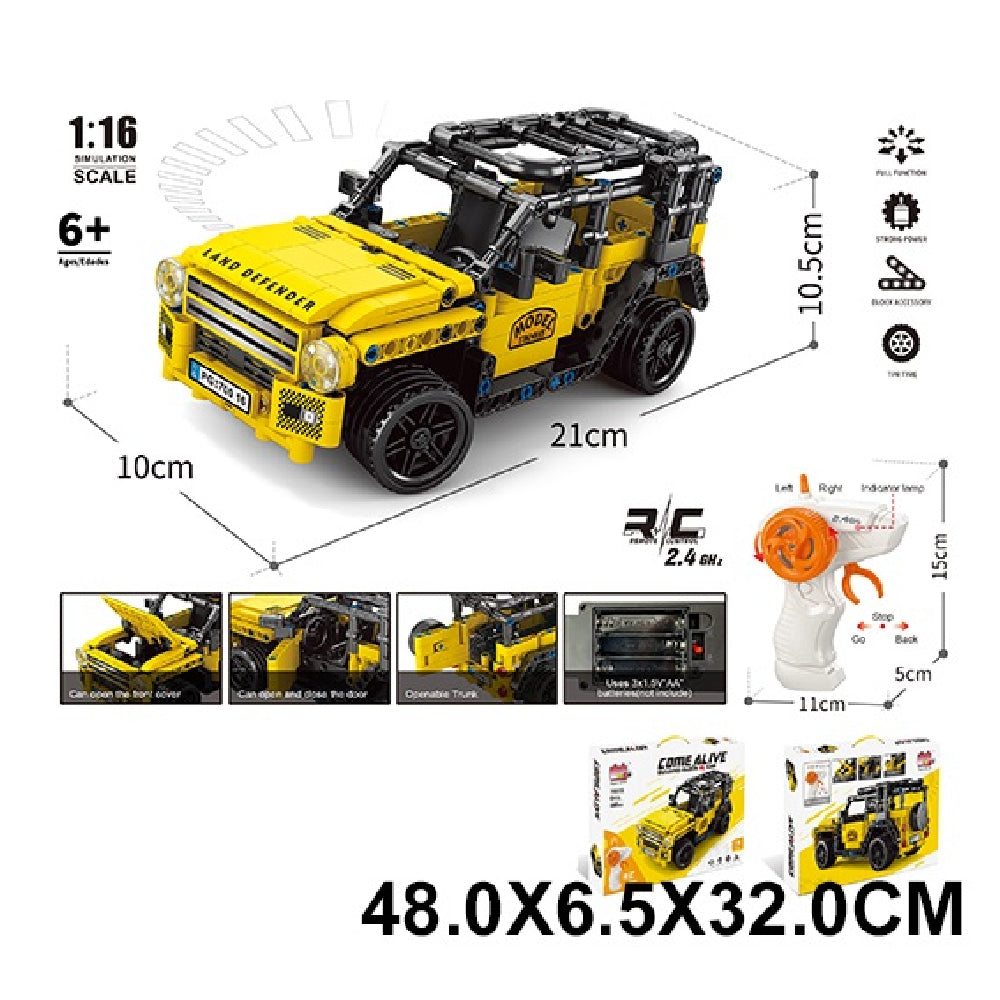 Masina – constructor cu radiocomanda ,446 elemente (15644)