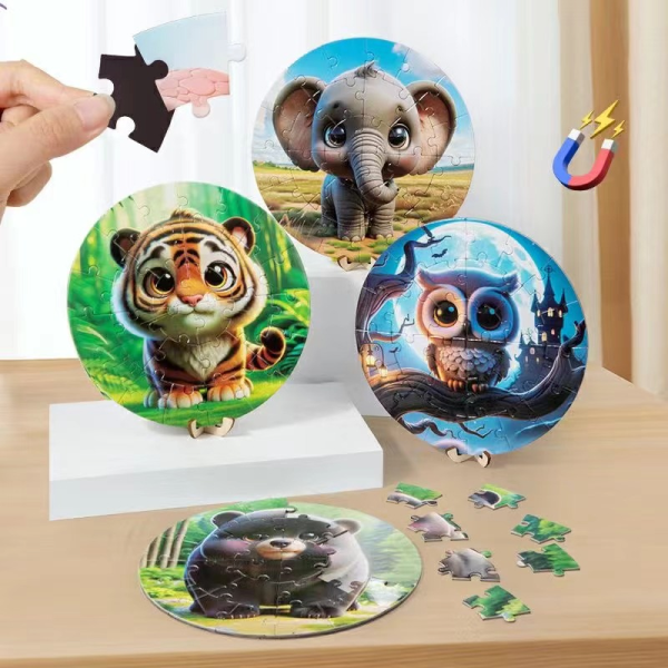 008455 Puzzle magnetice
