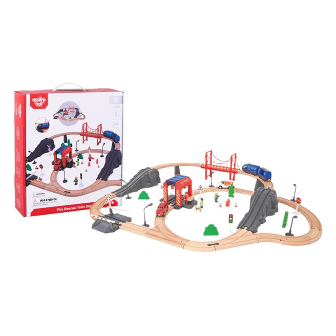 Игровой набор «Железнодорожный спасательный поезд», код 57259
