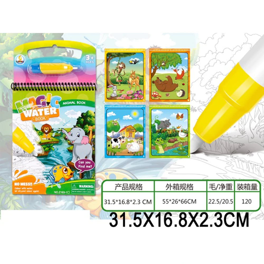 Carte pentru desen cu apa (04525)