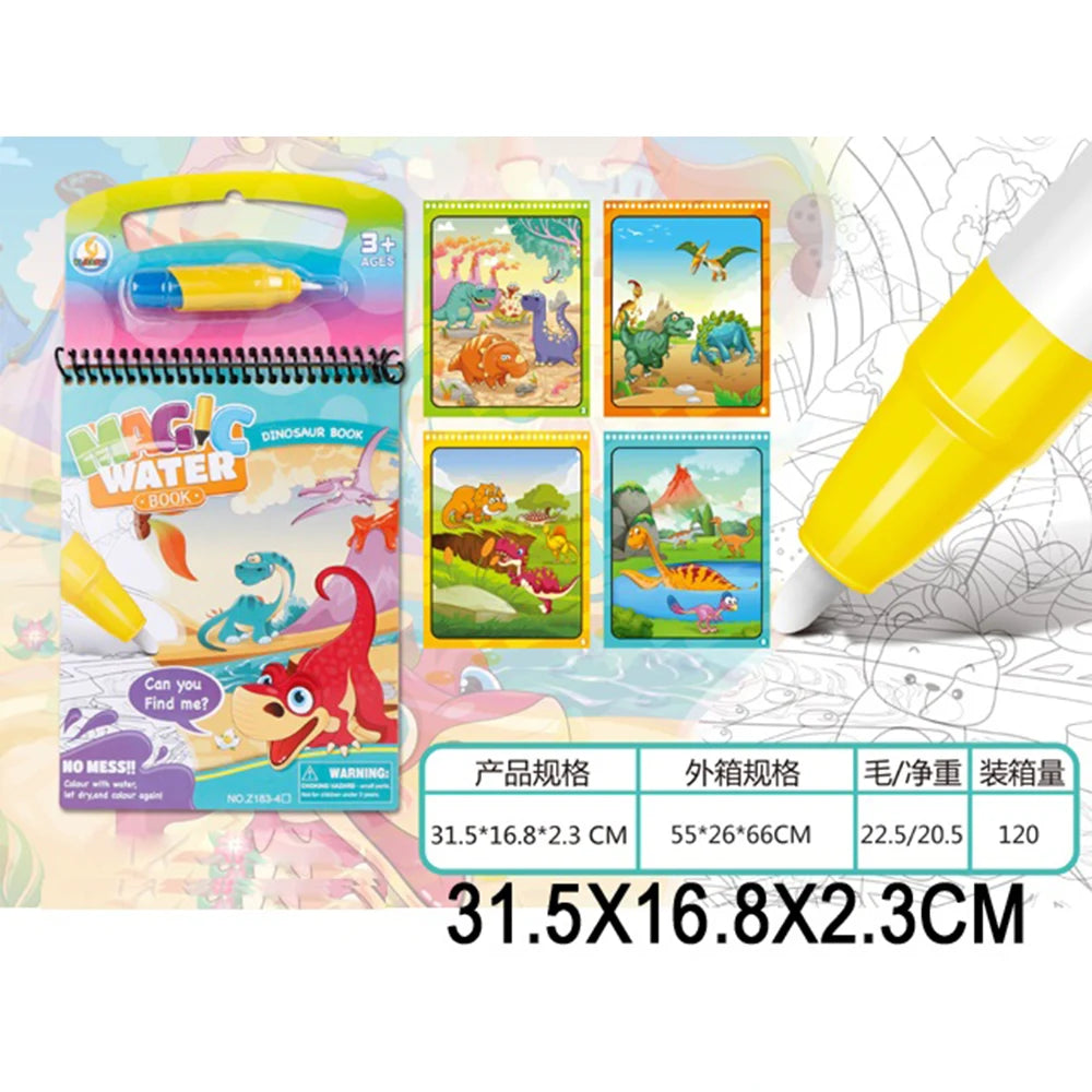 Carte pentru desen cu apa (04556)