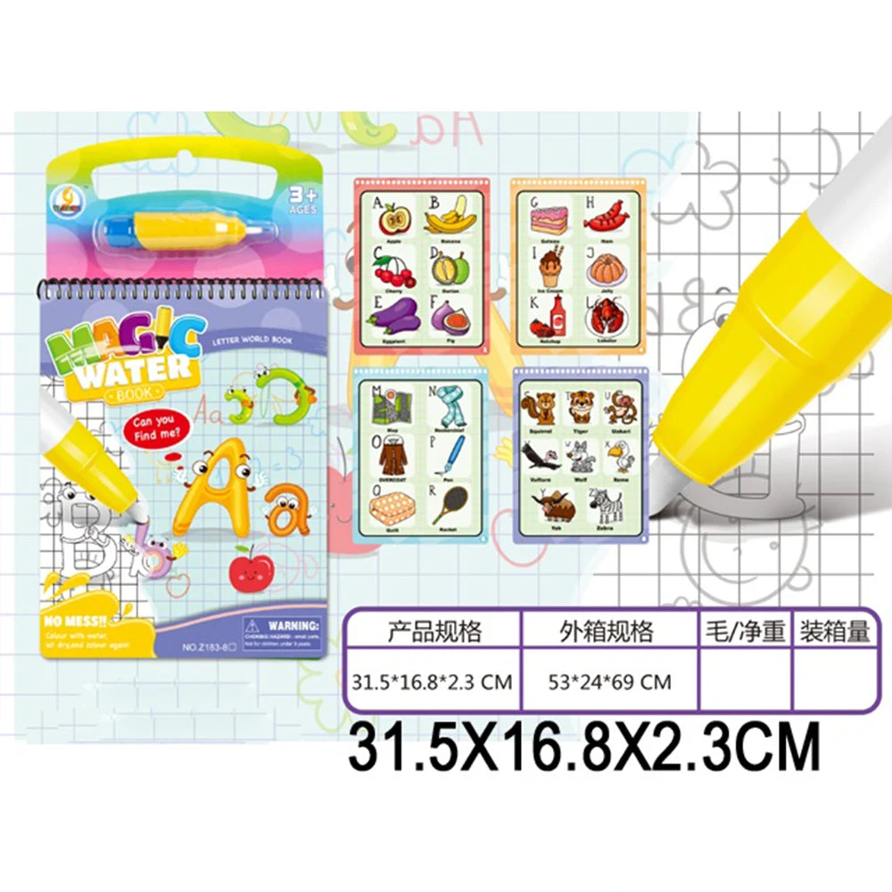 Carte pentru desen cu apa (04594)