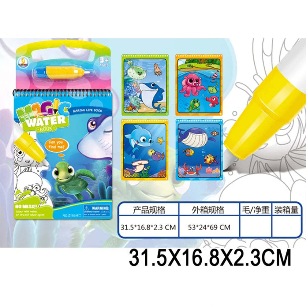 Carte pentru desen cu apa (04600)