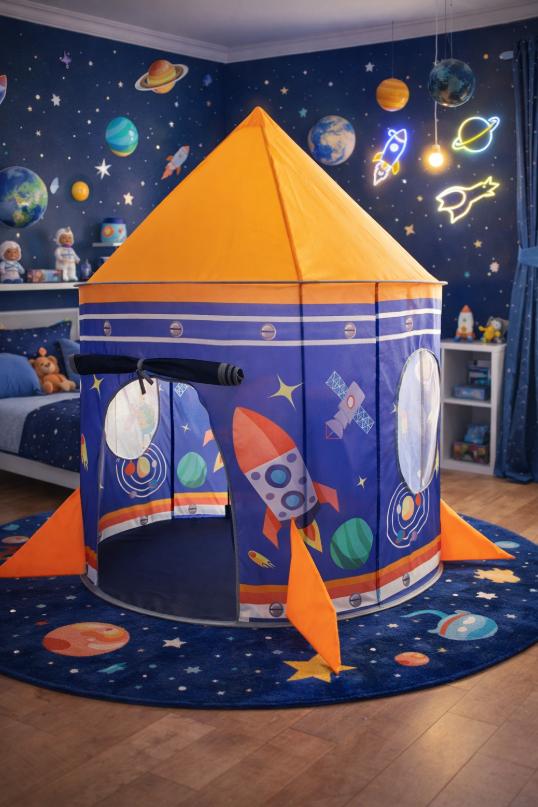 Cort pentru copii 100x135cm "Rachetă", 1620