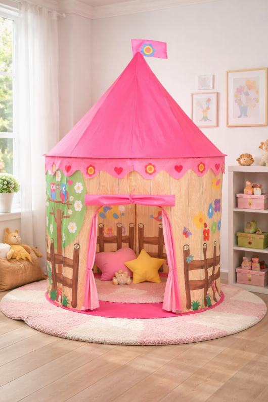 Cort pentru copii 100x135 cm roz,1601