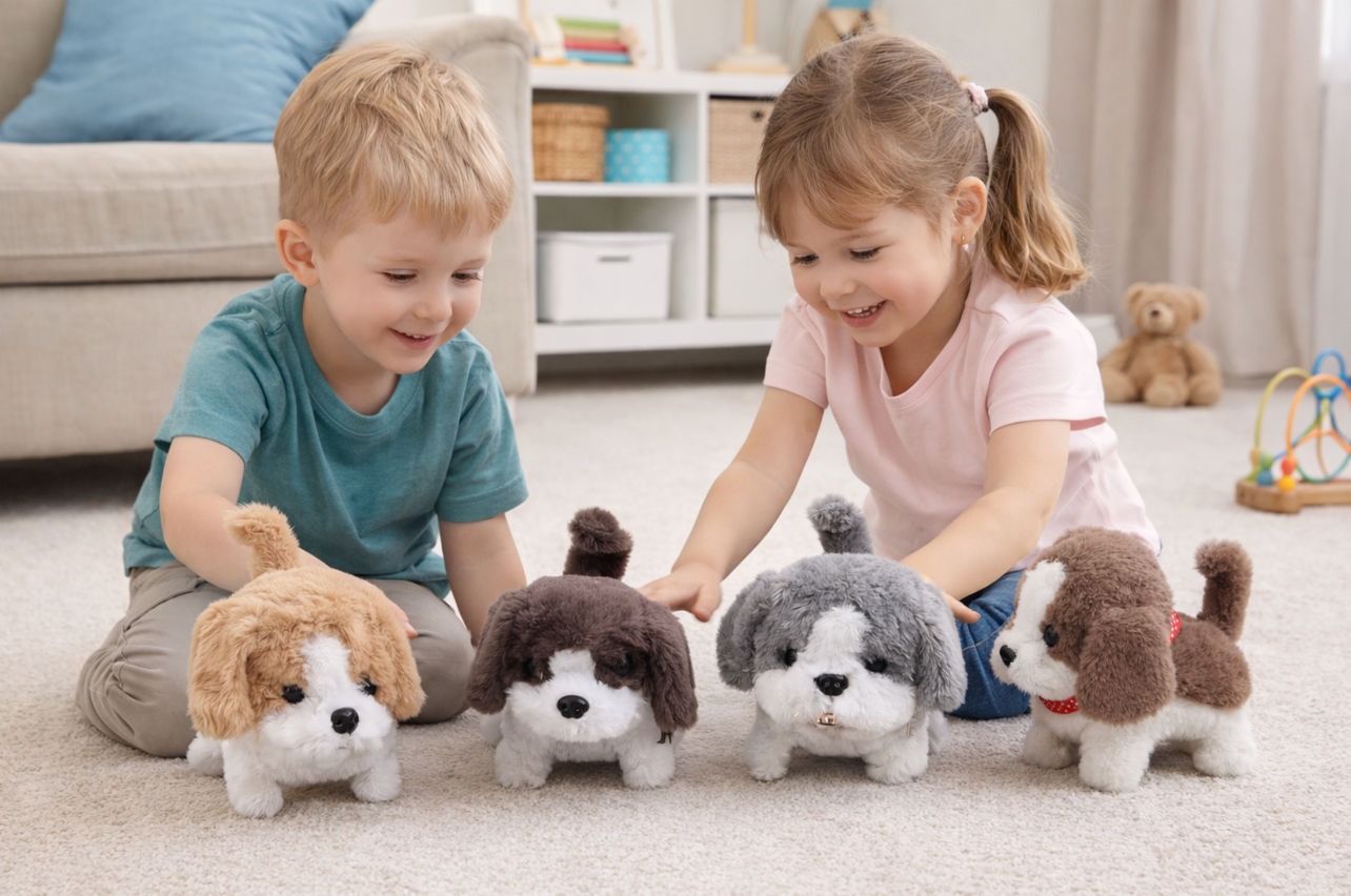 Интерактивная плюшевая игрушка – собака, YQ014