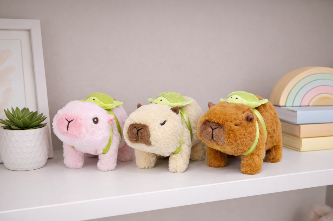 Jucărie interactivă din pluș – capibară, YQ073