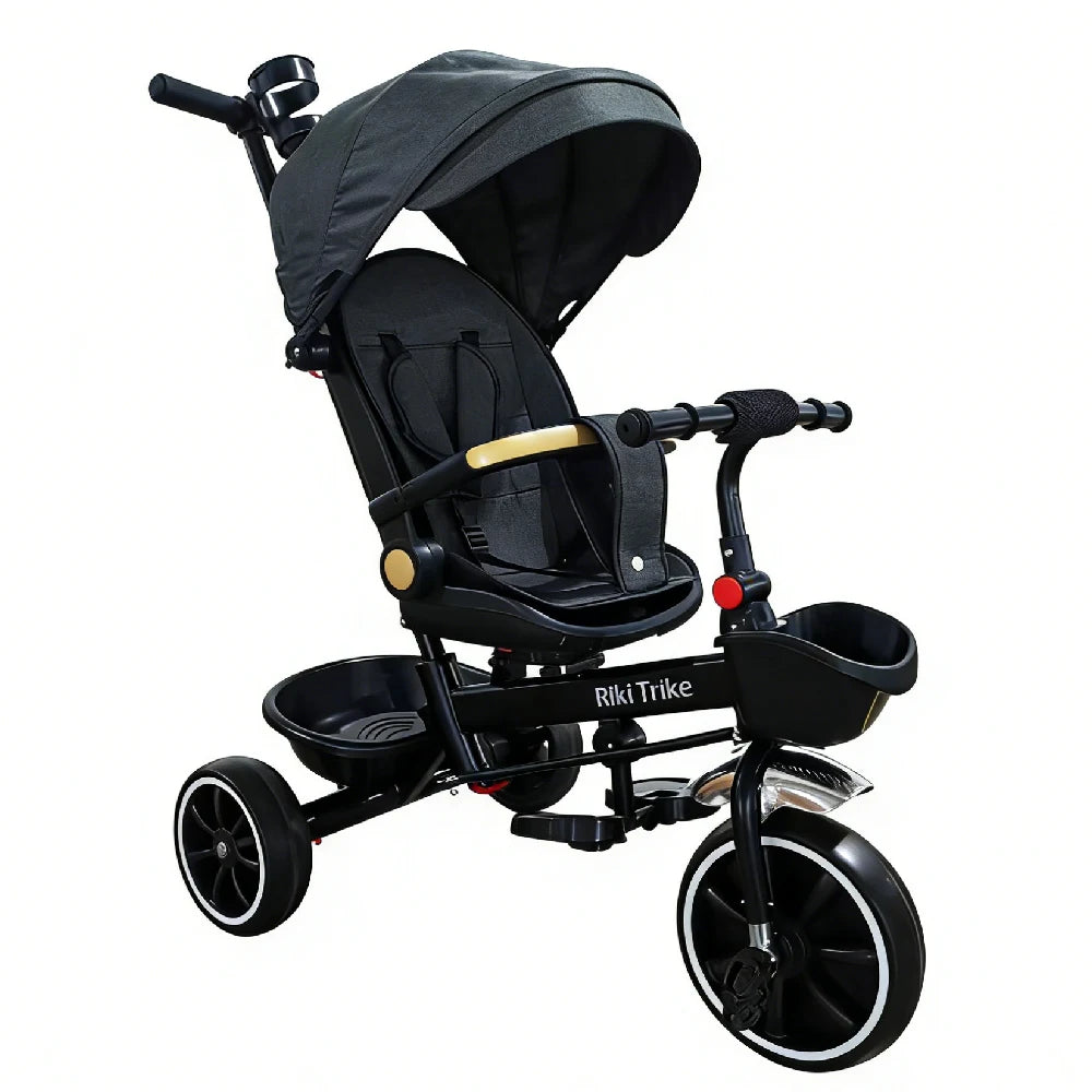 Tricicleta neagra pentru copii (JTRL39) (64675)