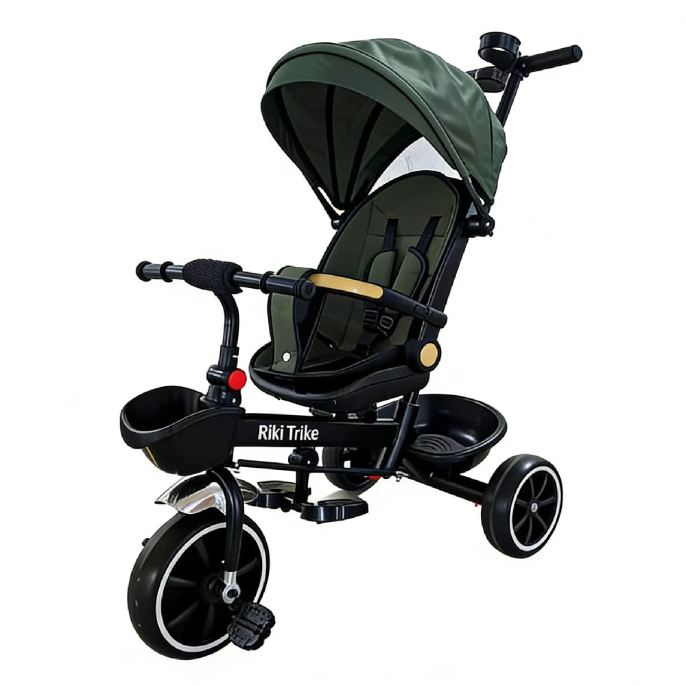 Tricicleta verde pentru copii (JTRL39) (64682)