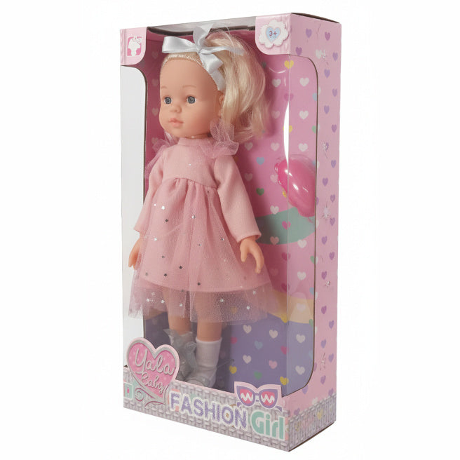 Păpușă, roz, 42 cm, cod 942015