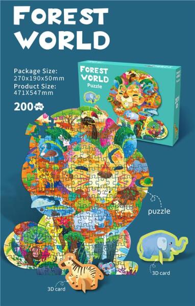 Puzzle Leu, 200 piese, 88923
