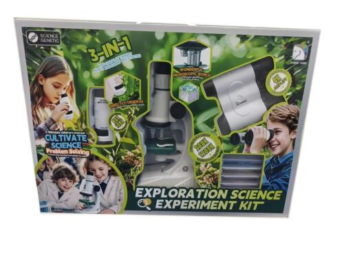 SET STIINTIFIC MICROSCOP 3 IN 1, SD887