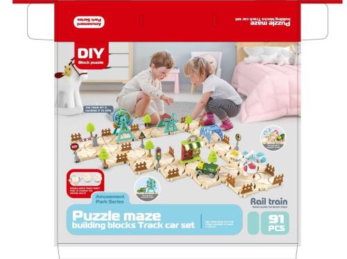 SET DIY PARC DISTRACTII CU ROATA PANORAMICA SI TRASEU SPATIAL, 5603-4