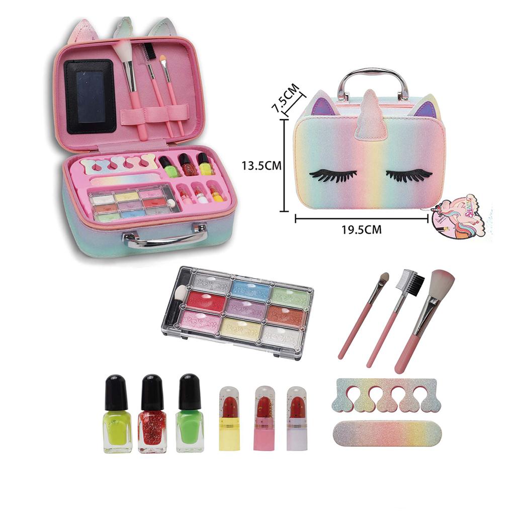Set cosmetic cu ruj si lac de unghii, 6050