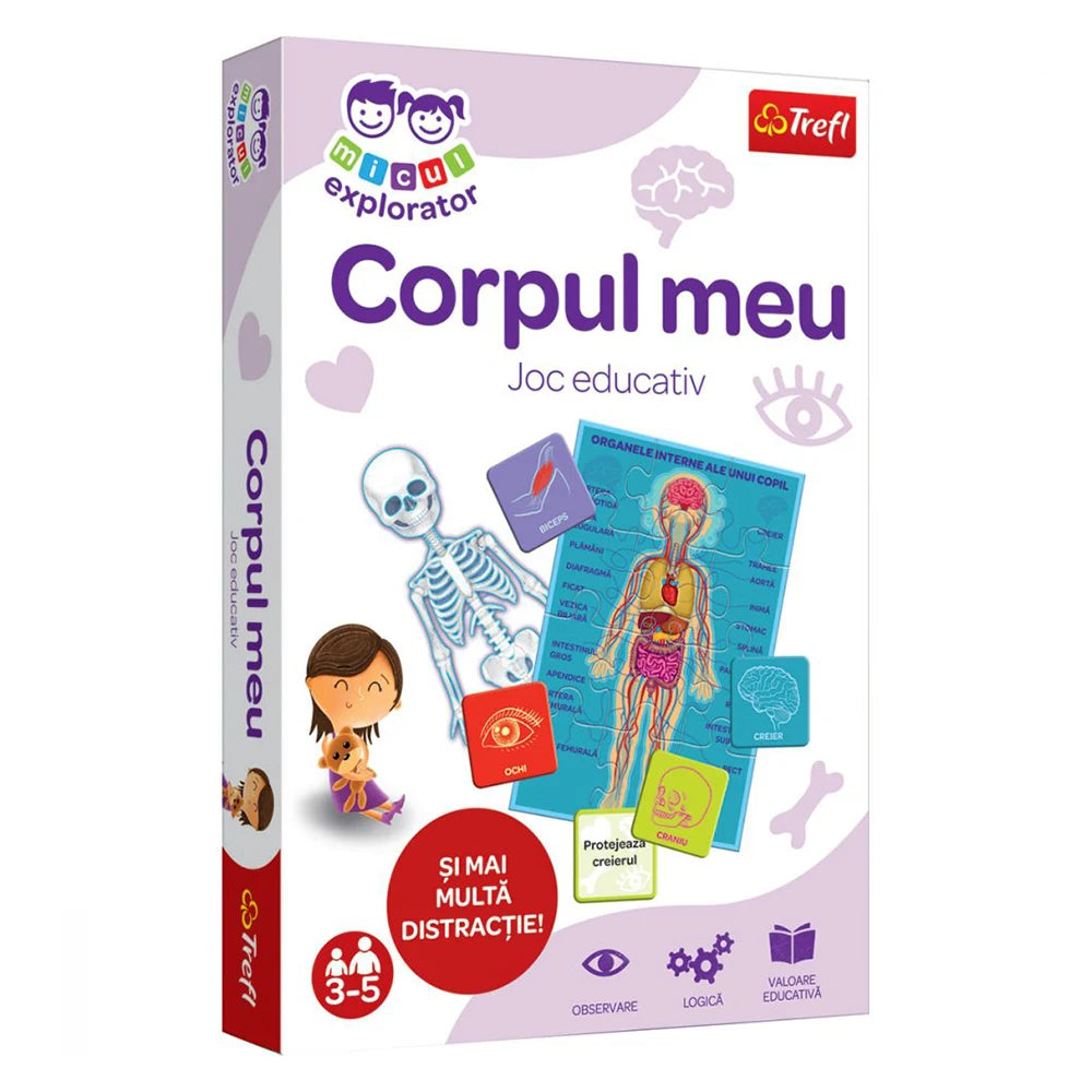 Joc de masa „Corpul uman” limba romana (02027)