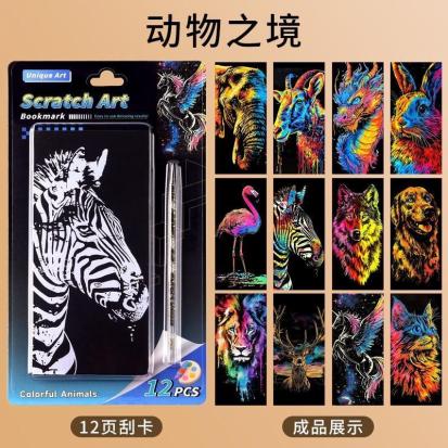 009349 Set de creatie - Scratch Art