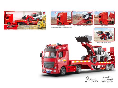 Buldozer inerțial roșu, RJ2815B