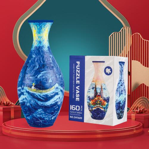 Puzzle 3D în formă de vază, 160 piese, SH1689