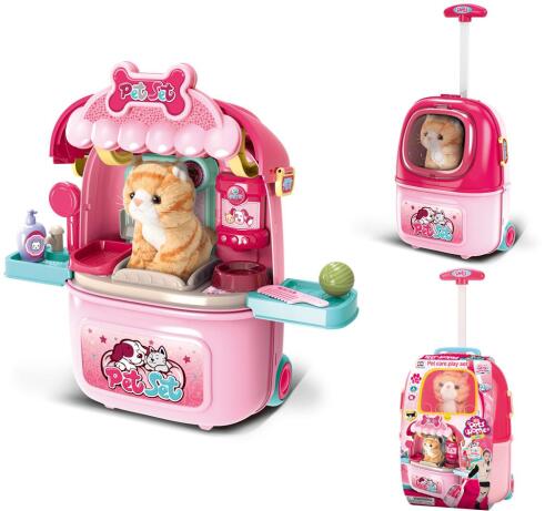 Набор для ухода за котенком с аксессуарами, 008-980A-4