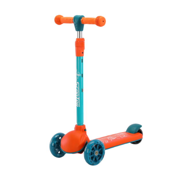 Trotinetă cu 3 roți și mâner reglabil, roți din PU, 3 culori SKU: 3870003-6P