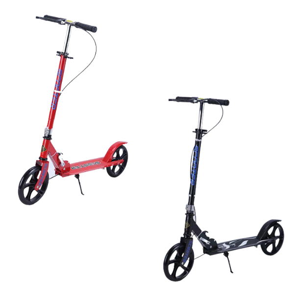 Trotinetă pliabilă cu înălțime reglabilă și cu muzică, 2 culori SKU: 2610012-6P