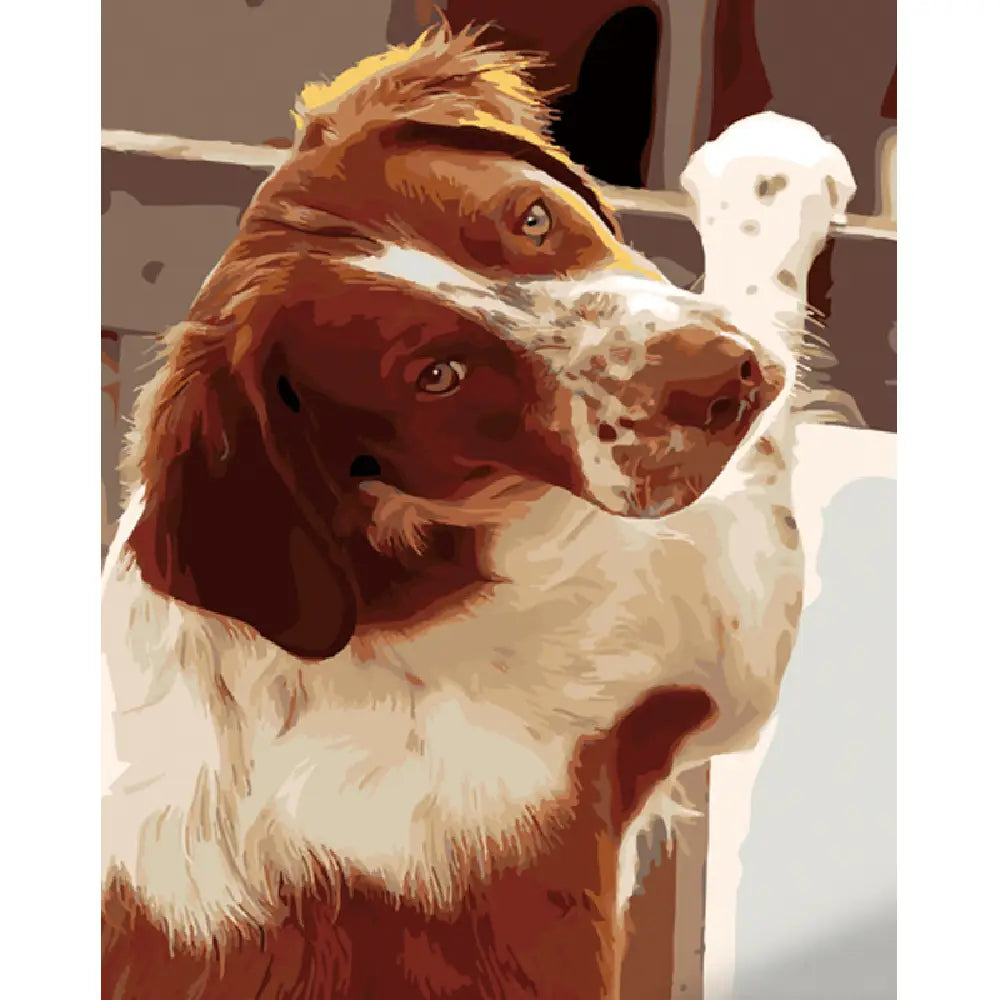 Pictura pe numere „Aspect devotat”, 40×50 cm (GS1115)
