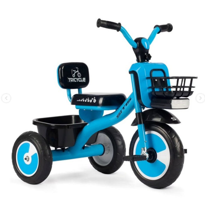 Bicicletă triciclu pentru copii cu 3 roți, MIX, cod 2313D