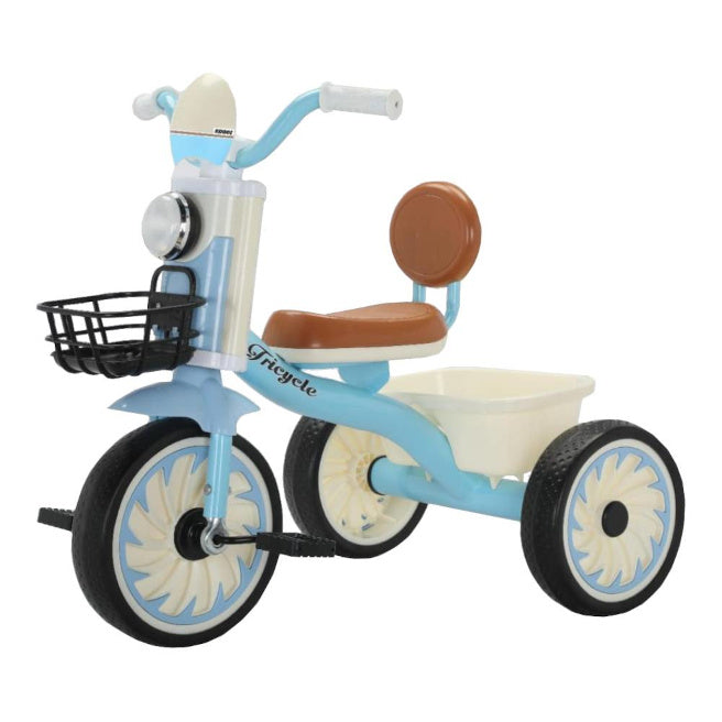 Bicicletă triciclu pentru copii cu 3 roți, MIX, cod 2314D