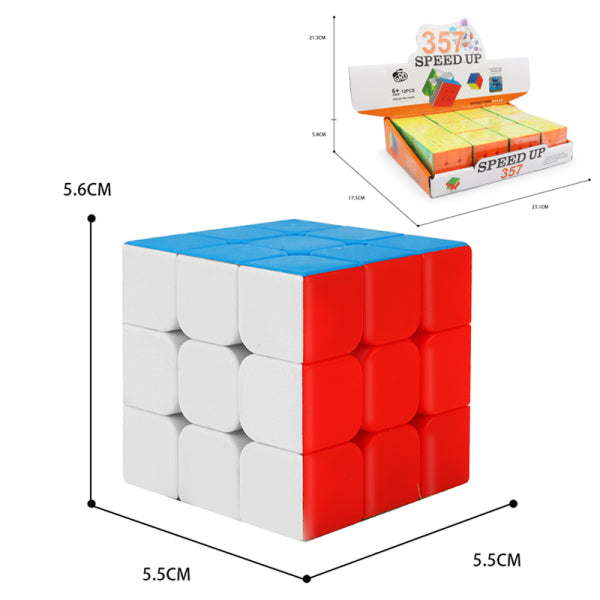 009470 Логический куб 5,5см (12шт)