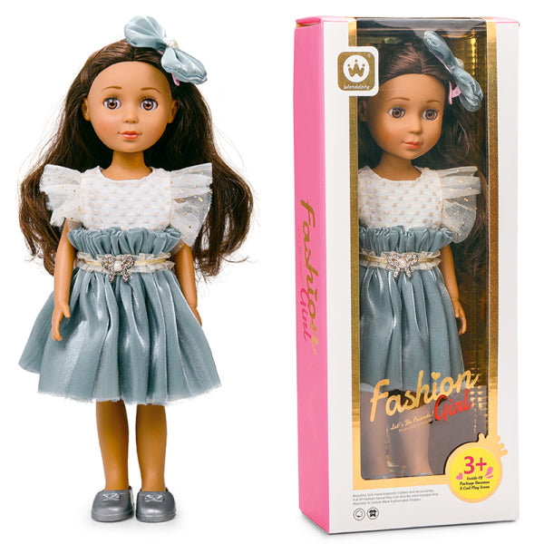 008884 Виниловая кукла 30см