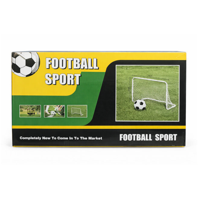 Poartă de fotbal cu plasă, cod 992611, 76 cm