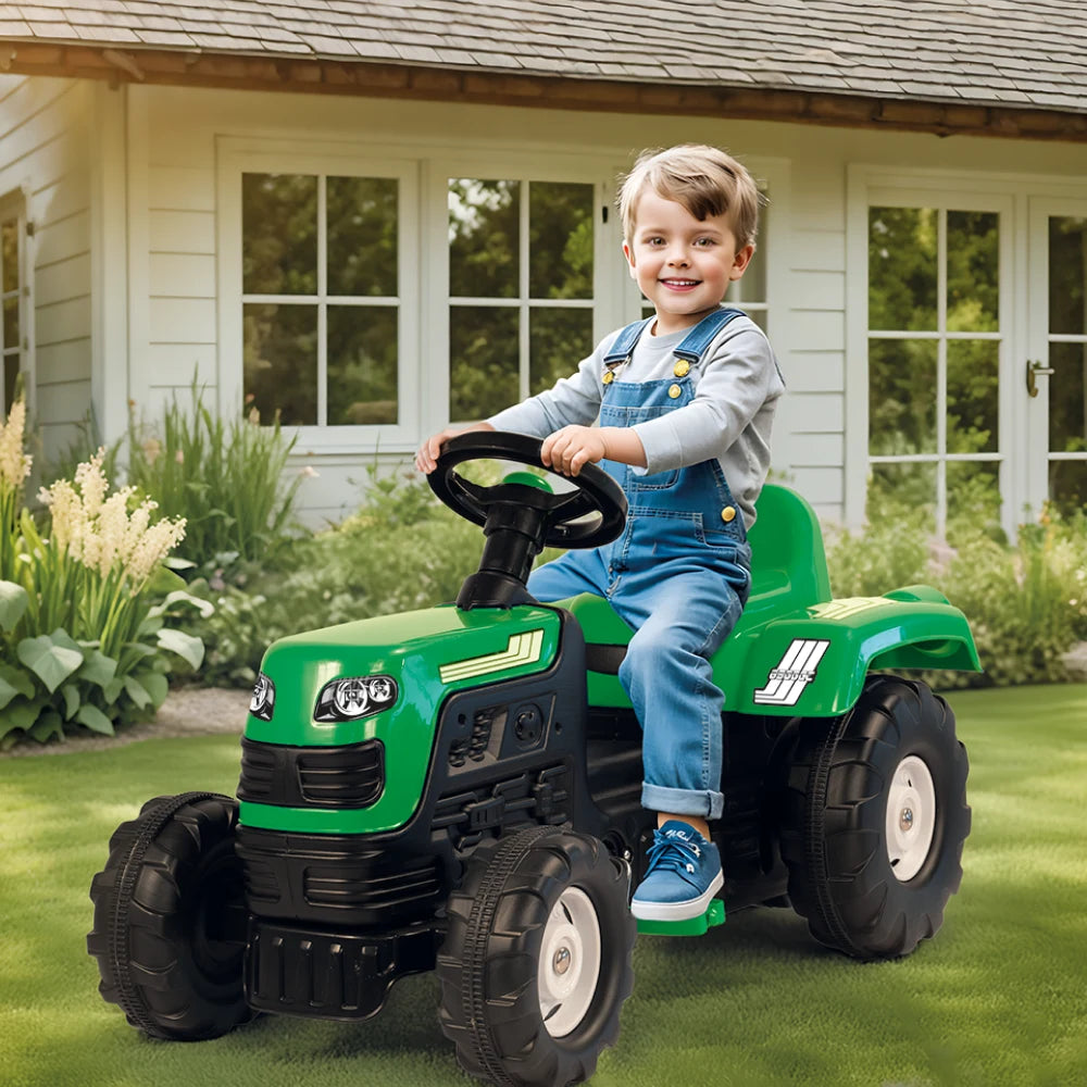 Tractor cu pedale Ranchero verde, Dolu (8245) 52 x 82 x 45 cm