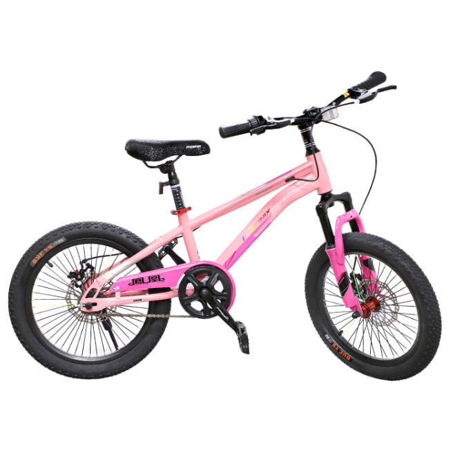 PH Bicicletă pentru copii cu 2 roți, 18 inch, roz, cod 61550