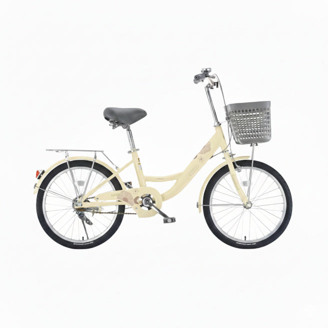 Bicicletă pentru copii cu 2 roți, 20 inch, albă cod 2223D, roz cod 2224D