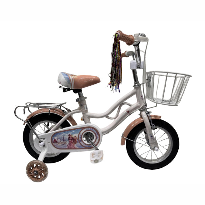 Детский четырехколесный велосипед, 12 дюймов, розовый, код 2289D, фиолетовый, код 2290D