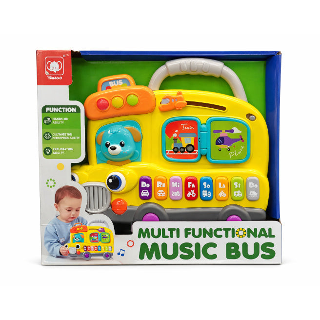 Jucărie multifuncțională "Music Bus", cod 992605