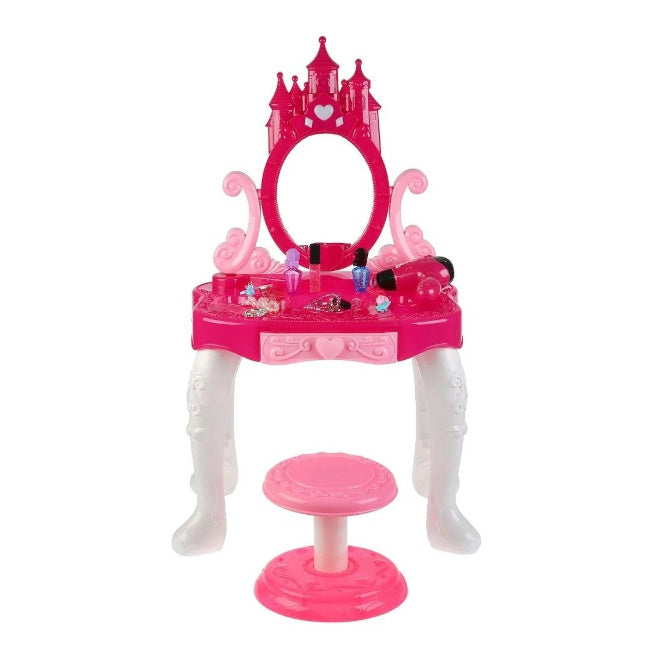 Set de joacă "Măsuță de cosmetică" cu accesorii, roz, cod 992601