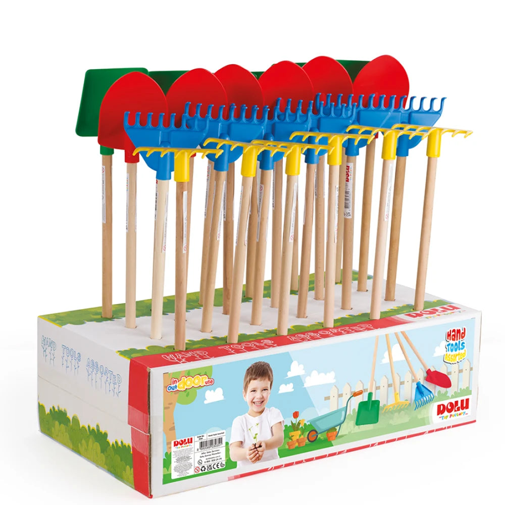 Greblă sau lopată de grădină pentru copii, model la alegere, Dolu (3035)