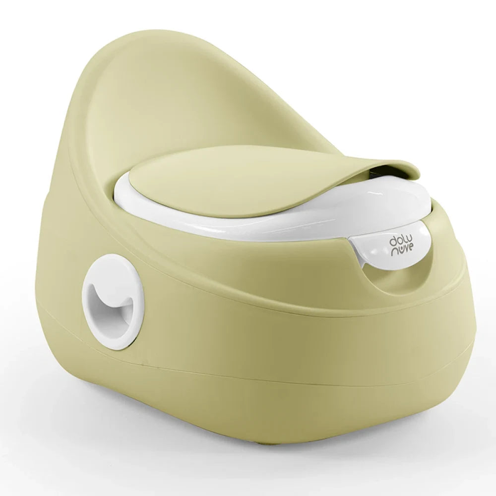 Детский горшок с крышкой, зеленый, Dolu (7588) 28 x 35 x 26 см
