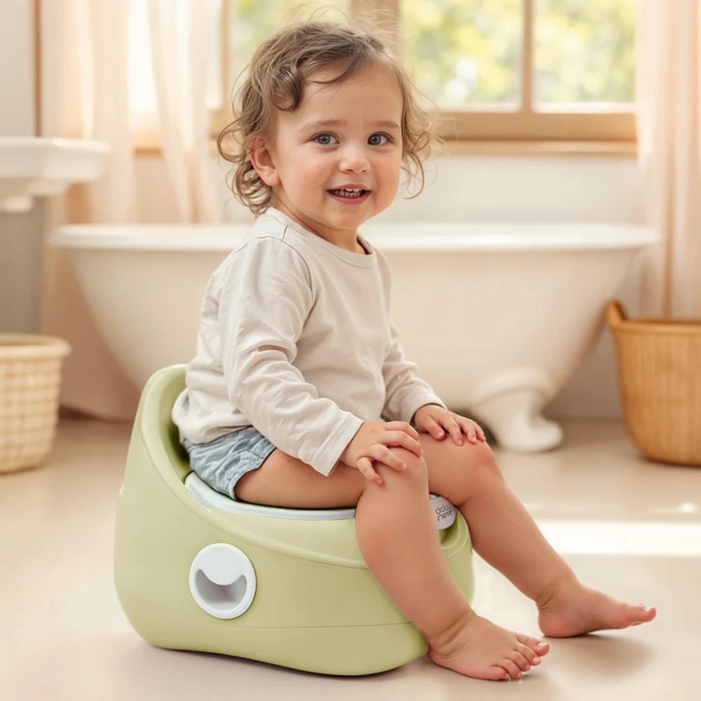 Детский горшок с крышкой, зеленый, Dolu (7588) 28 x 35 x 26 см