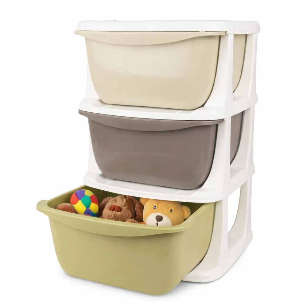 Органайзер для детских игрушек с 3 ящиками Dolu (7130) 59 х 38 х 37 см