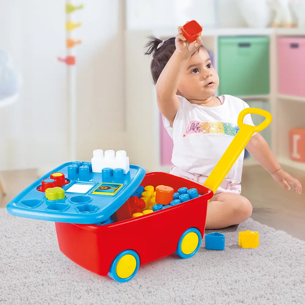 Cărucior cu set de construcție (5099)