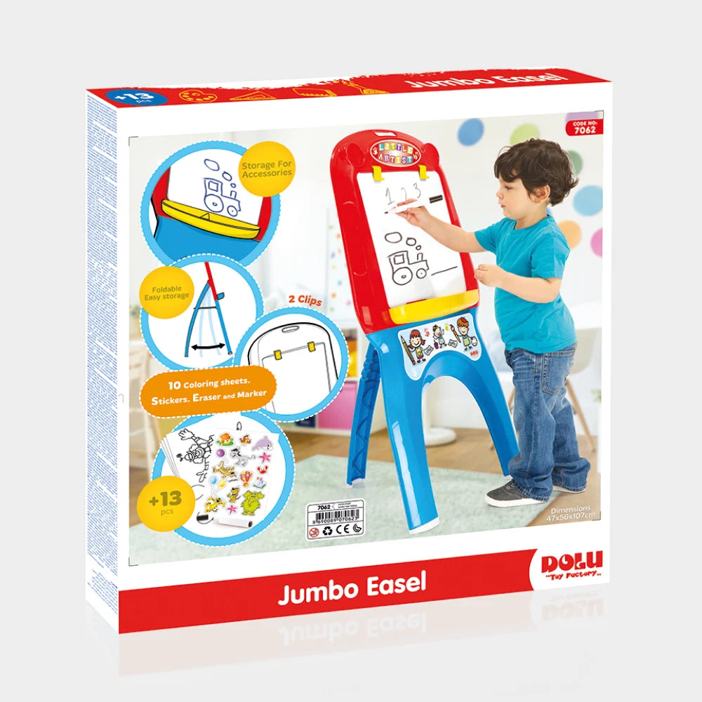 Tablă de desen și scris pentru copii, Dolu (7062) 107 X 47 X 56 CM