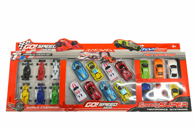 Set modele masini de curse, 20 buc., cod 10009a